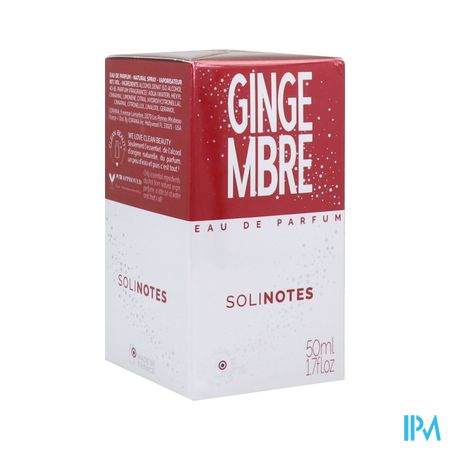 SOLINOTES EAU PARF GINGEMBRE 50ML