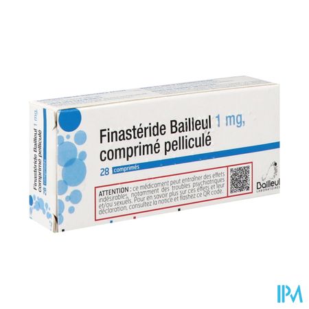 Finasteride Bailleul 1mg Comprime 28