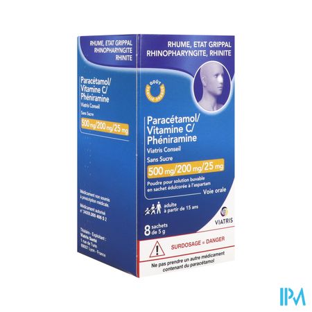 PARACET VIT C PHEN VTS CONS S/S S8