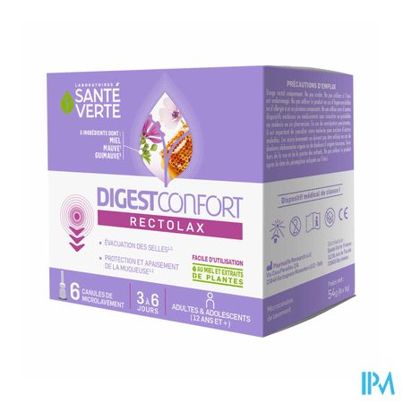 DIGEST CONFORT RECTOLAX CANUL AD 6