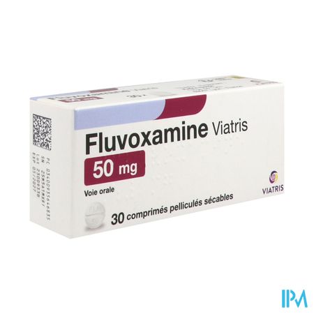 FLUVOXAMINE 50MG VIATRIS CPR SEC30