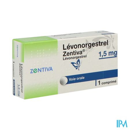 LEVONORGESTREL 1,5MG ZENTIVA CPR1