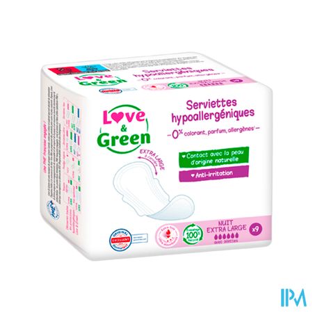 LOVE&GREEN SERVIET NUIT EX LARGE 9