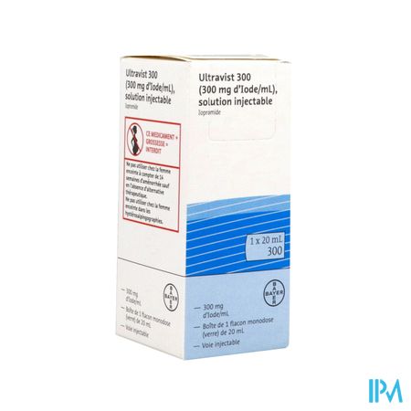 Ultravist 300mg I/ml Solution Injectable 20ml — Pharmacie Européenne 24/24 by Nexum