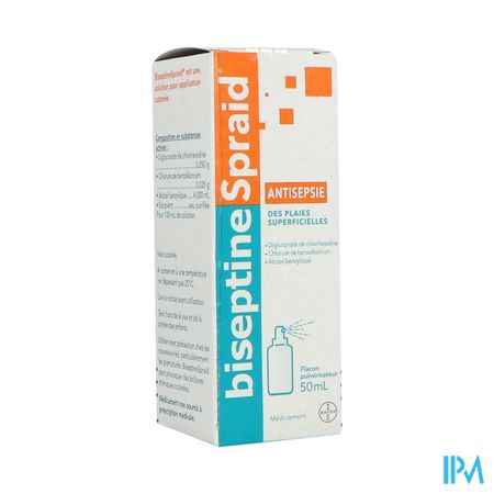 BISEPTINESPRAID PULV 50ML