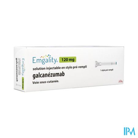 Emgality Solution Injectable Stylo Prerempli 120mg 1