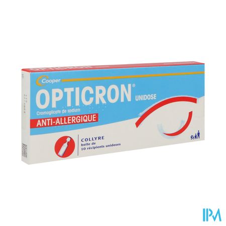 OPTICRON 2% COL UNIDOSE 10