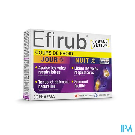 3C PHARMA EFIRUB JR/NT GELUL 15+5