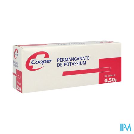 PERMANGANATE K 0,50G SACH 100