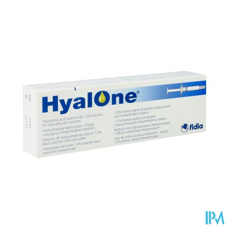 HYALONE 1,5% SOL INJ INT-ART SER 1