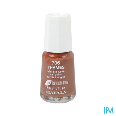 MAVALA VERNIS ONGL BIO THAMES 706