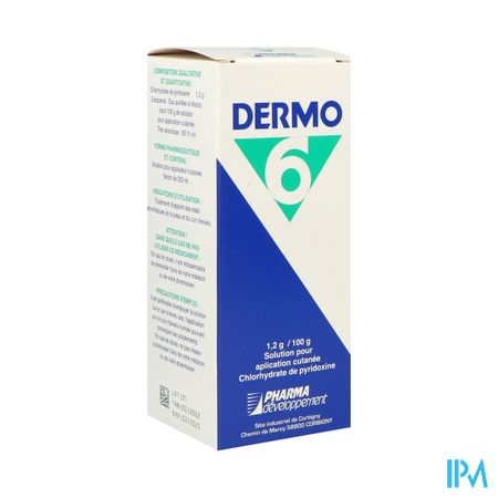DERMO-6 1,2G/100G LOT 200ML