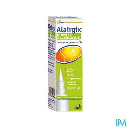 Alairgix Rhinite Allergique 2% Solution Pulverisation Nasal 15ml