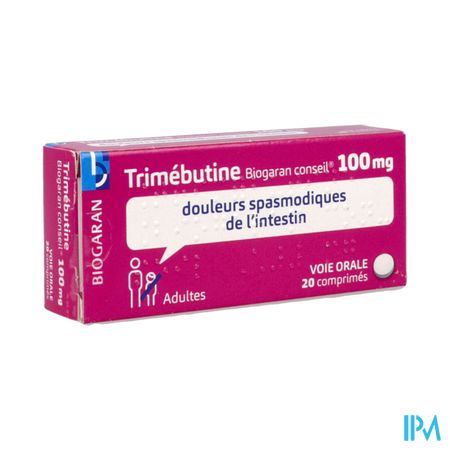 TRIMEBUTINE 100MG BIOG CONS CPR 20