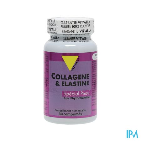 Vit All+ Collagene Elastine Peau Comprime 30