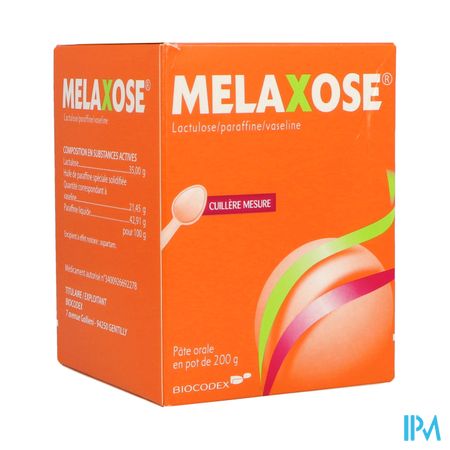 MELAXOSE PATE ORALE POT 200G
