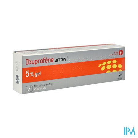 IBUPROFENE 5% ARROW GEL 60G