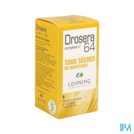 Lehning Complexe 64 Drosera Solution Buvable 30ml