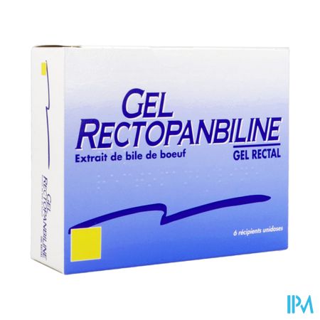 Rectopanbiline Gel Rectal Unidose 6g5 6
