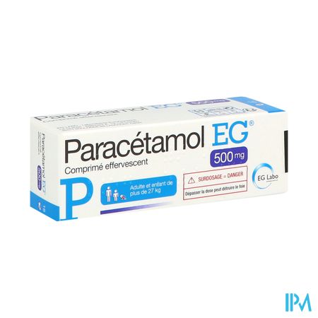 PARACETAMOL 500MG EG CPR EFF 16