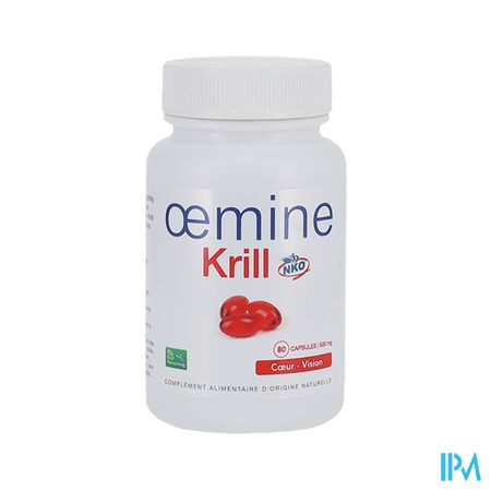 Oemine Krill Omega 3 Capsule 80