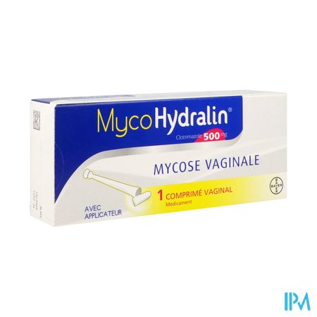 MYCOHYDRALIN 500MG CPR VAGINAL 1
