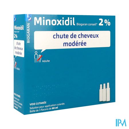 MINOXIDIL 2% BGR SOL EXT 60ML 3