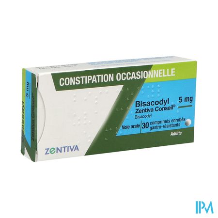 BISACODYL 5MG ZTV CONS CPR 30