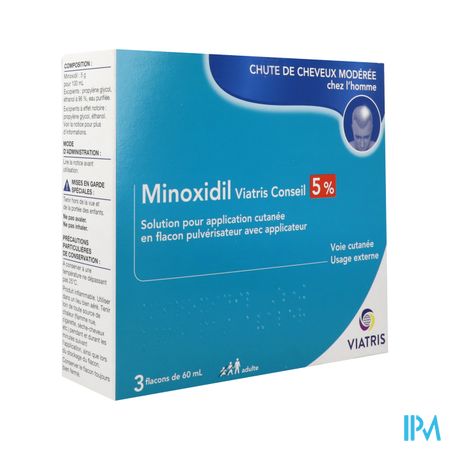 MINOXIDIL 5% VTS CONS SOL EXT60ML3