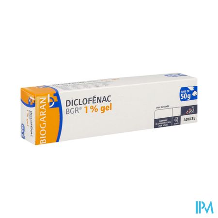 DICLOFENAC 1% BGR GEL TUB 50G