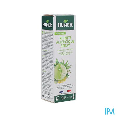 HUMER RHINITE ALLERGIQUE SPR 20ML