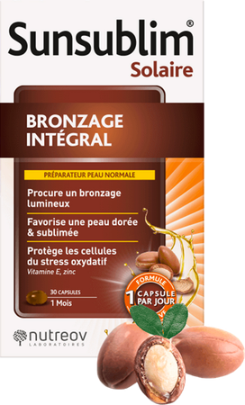 SUNSUBL BRONZ INTEGR CAPS90