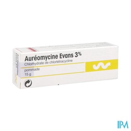 Aureomycine Evans 3% Pommade 15g