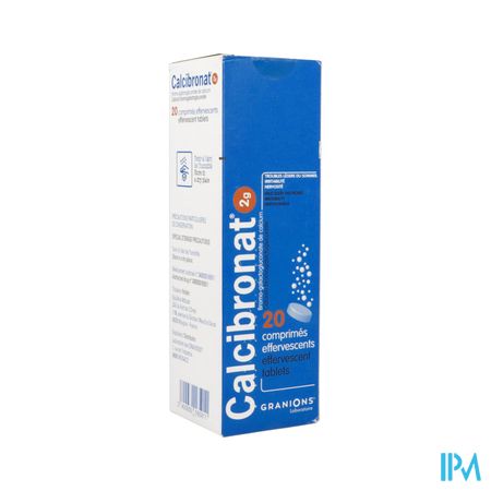 CALCIBRONAT 2G CPR EFF 20
