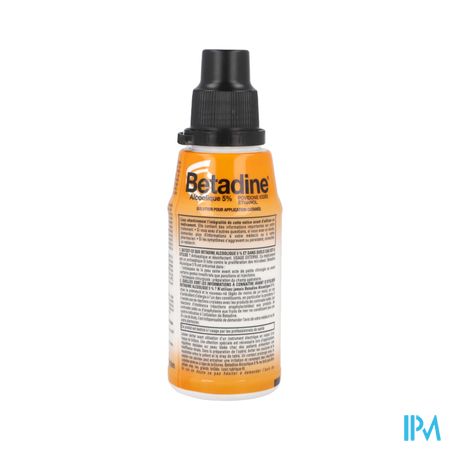 BETADINE ALCOOLIQUE 5% SOL 125ML