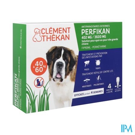 Clement Thekan Perfikan Spot On Chien 40/60kg X4