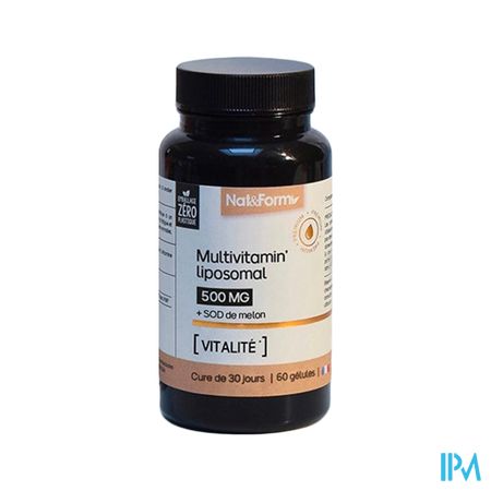 Nat Et Form Multivitamin' Liposomal Gelule Vegetale 60