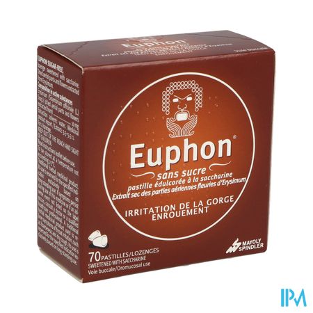 Euphon Sans Sucre Pastille 70