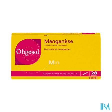 Oligosol Manganese Solution Buvable Ampoule 2ml 28