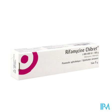 Rifamycine Chibret 1000000ui/100g Pde Ophtalmiq 5g — Pharmacie Européenne 24/24 by Nexum