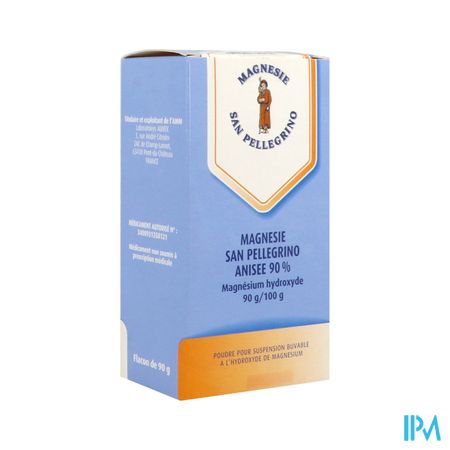 MAGNESIE S-PELLEGRINO PDR ANIS 90G