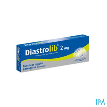 DIASTROLIB 2MG LYOPHILISAT ORAL 10
