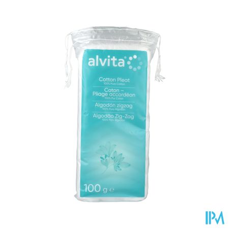 Alvita Coton Hydrophile Dermatologique 100g