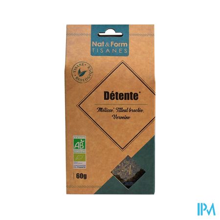 Nat Et Form Tisane Detente Relaxation Bio 60g