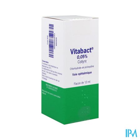 Vitabact 0.05 Pour Cent Collyre 10ml