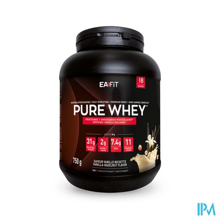 EA-FIT PURE WHEY VANIL NOIS 750G