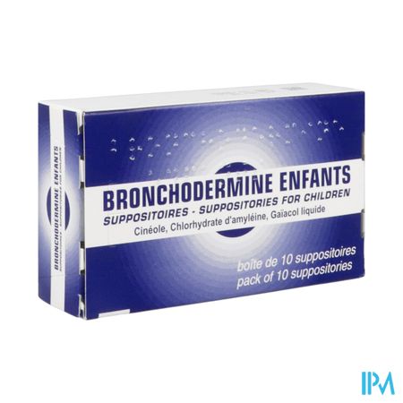 Bronchodermine Enfant Suppositoire 10
