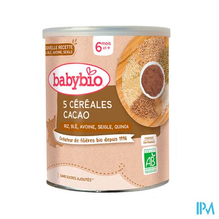 BABYBIO FAR CEREALES CACAO 220G