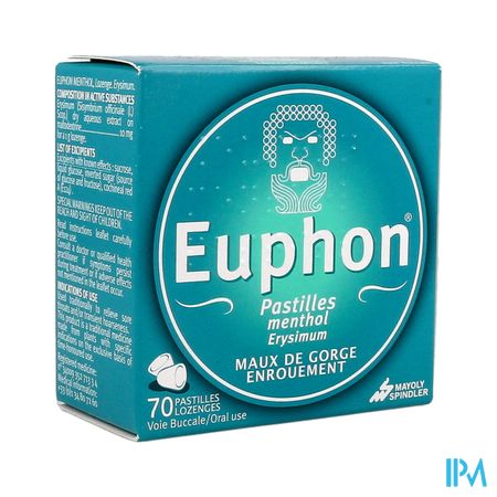 Euphon Menthol Pastille 70
