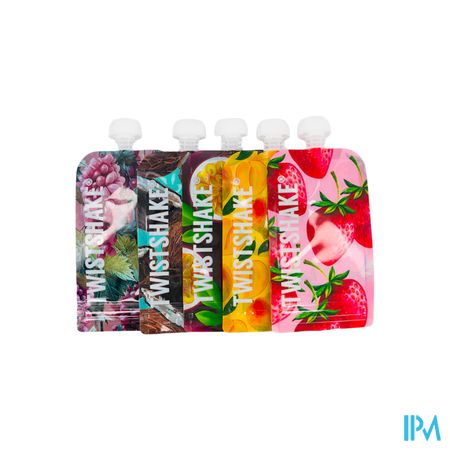 TWISTSHAKE GOURDE REUTIL FRUIT X5